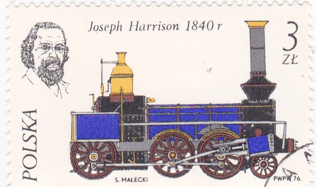 ferrocarriles de vapor y personaje