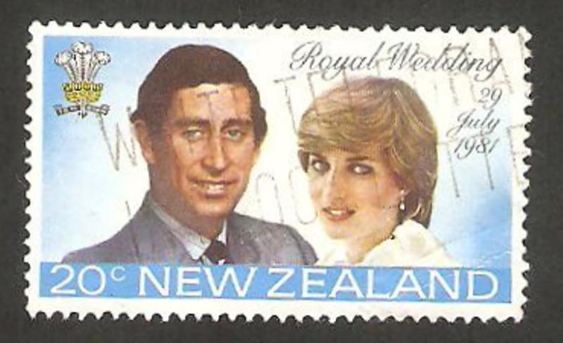 796 - Boda del Príncipe Charles y Lady Diana Spencer