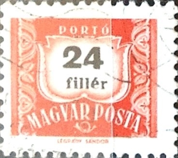 Intercambio 0,20 usd 24 filler 1965