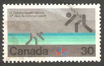  675 - XI juegos de la Commonwealth, juego de bolos