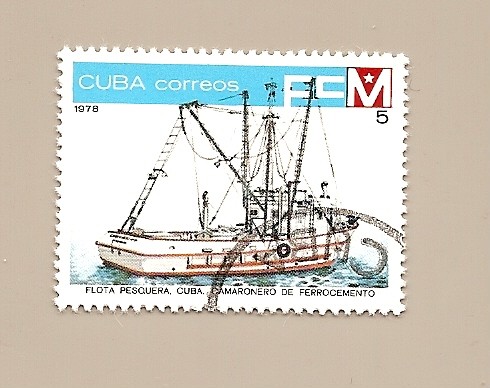 Flota Pesquera - Camaronero de ferrocemento