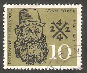 179 - IV Centº de la muerte del matemático Adam Riese