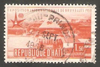 377 - Exposición internacional en Bruselas