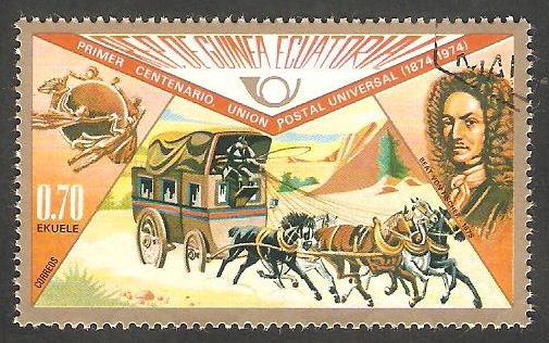 Centº de la Unión Postal Universal