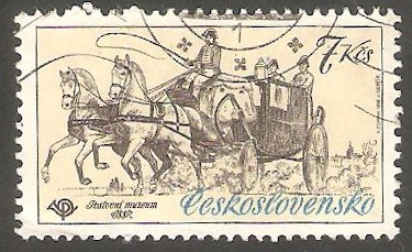 2427 - Exposición en el Museo Postal de medios de transporte