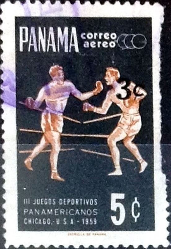  3 sobre 5 cent. 1966