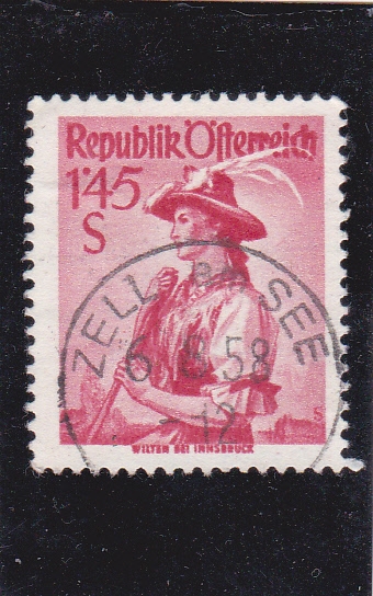 traje regional austriaco
