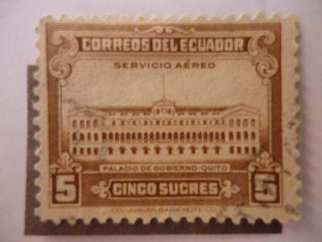 Palacio de Gobierno - Quito.
