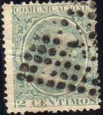 ESPAÑA 1889-99 213 Sello Alfonso XIII 2c. Tipo Pelón Usado