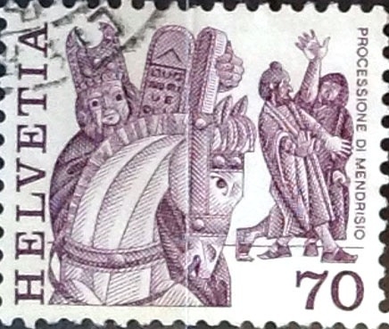 Intercambio 0,30 usd 70 cent. 1977