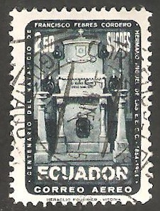 272 - Centº del nacimiento de Francisco Febres Cordero, su tumba