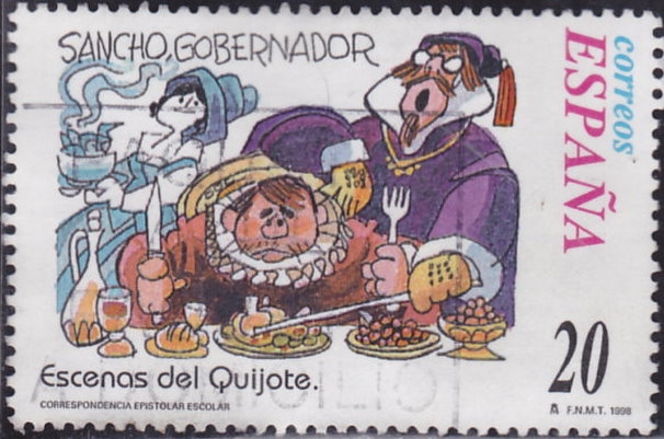 Escena del Quijote
