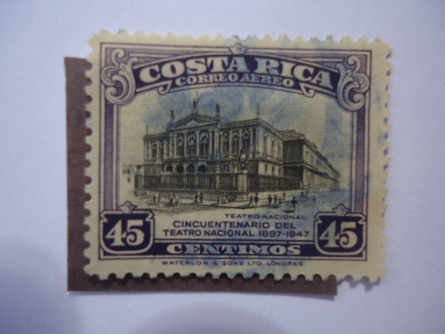 Cincuentenario del Teatro Nacional 1897-1947.