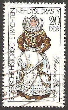  1887 - Traje popular de Bautzen
