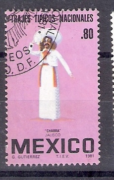 Trajes típicos nacionales: Charra, Jalisco