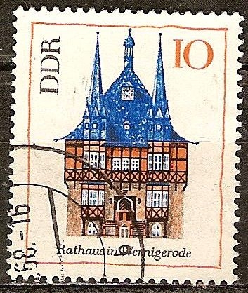Ayuntamiento de Wernigerode (DDR).