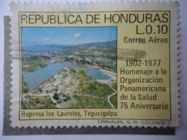 75º Aniversario - 1902-1977 Homenaje a la Organización Panamericana de la Salud.