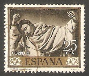 1418 - San Serapio, pintura de Zurbarán 