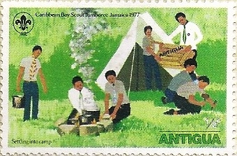 Scouts de camping