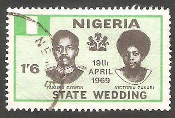 229 - Boda del Mayor General Yakubu Gowon con Miss Victoria Zakari