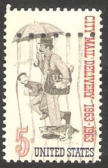 754 - Centº de la distribución del correo a domicilio,Cartero