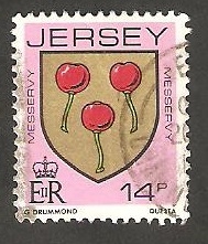 261 - Blasón de la familia de Messervy