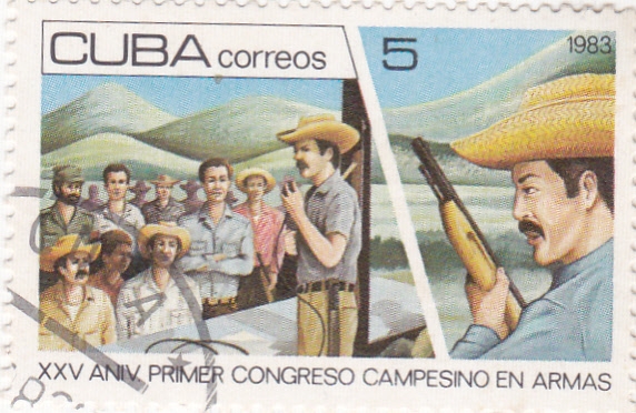 XXV Aniv.congreso campesino en armas