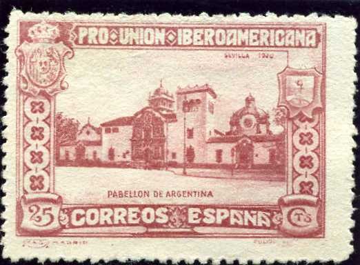 Pro Union Iberoamericana. Pabellon de Argentina