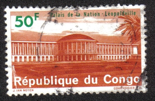 Palacio de La Nación, Leopoldville ( Kinshasa )