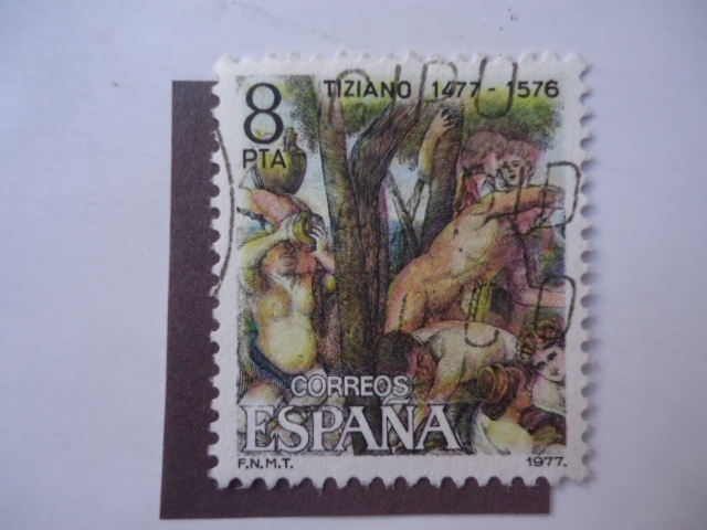 Ed:2466 - Oleo de Tiziano 1477-1576.