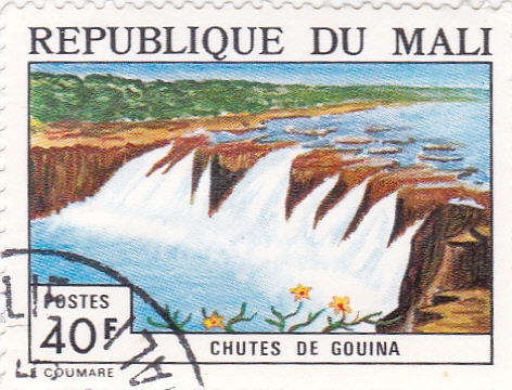 cataratas de chutes de gouina