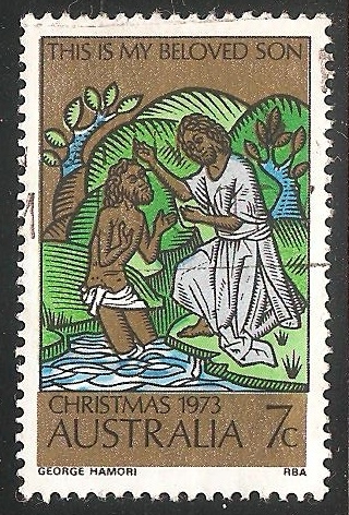 El bautismo de Jesus