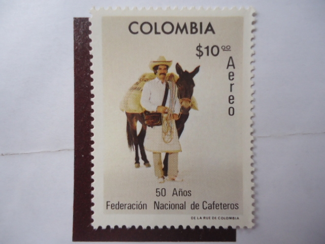 Scott/C-642 - 50 Años-Federación Nacional de Cafeteros