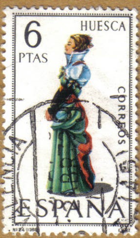 HUESCA - Trajes tipicos españoles