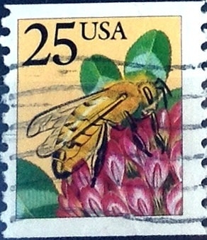 Intercambio 0,20 usd  25 cent. 1988