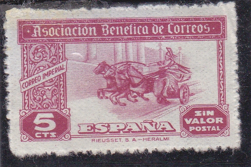 Asociación Benéfica de correos (sin Valor Postal) (22)
