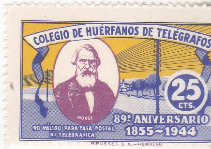 colegio de huerfanos de telegrafos (sin valor postal) (22)