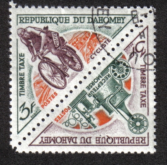 Telégrafo Morse/ Ciclista Postal