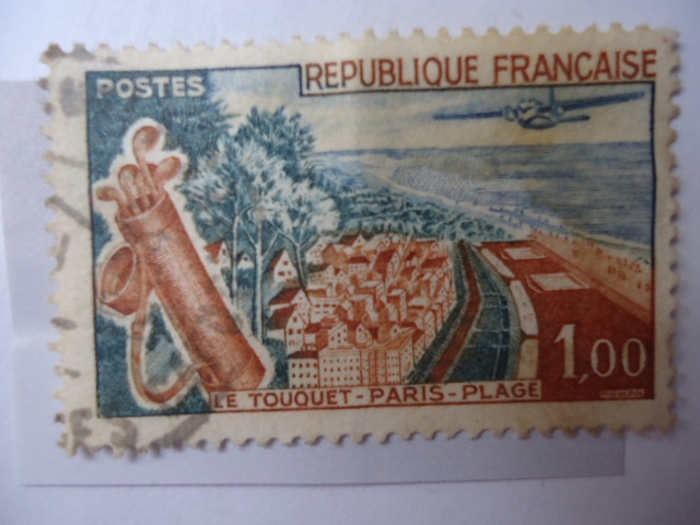 Le Touquet-Paris-Plage- Patrimonio Arquitectinico de Francia (Scott/1027 )
