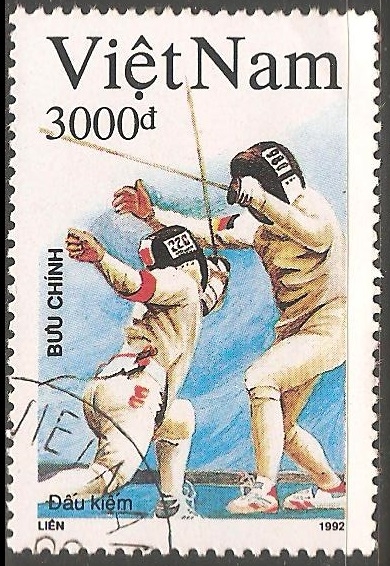Juegos Olímpicos de Barcelona 1992-esgrima