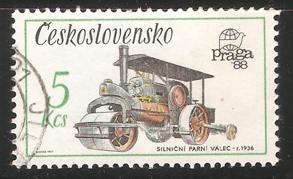 Silnicni parni valec 1936-Aplanadora Carretera 