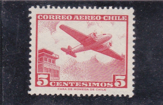 avión bimotor