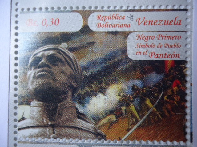 Negro Primero (1790-1821)-Símbolo del Pueblo en el Panteón.