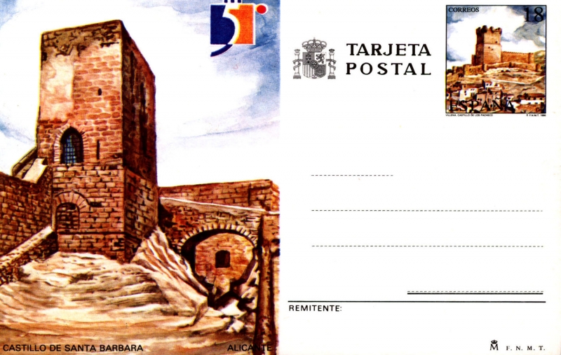ENTEROS POSTALES. Turismo Alicante