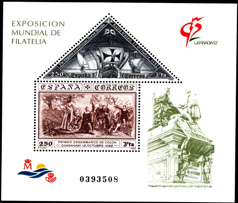 Exposición Mundial de Filatelia Granada 92