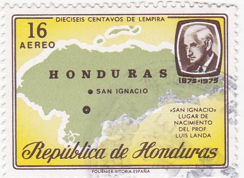 mapa de Honduras