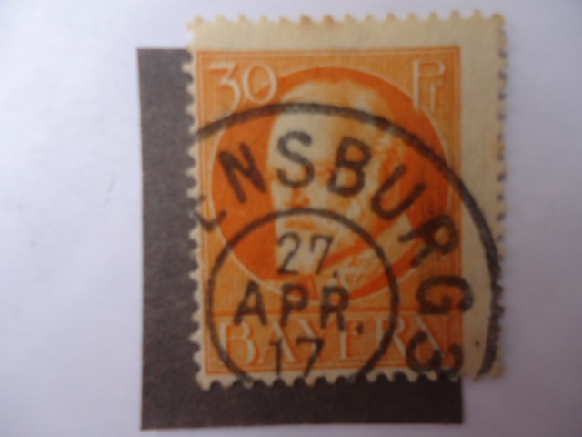 Bayern - 30 Pf. 1916/20- Louis III