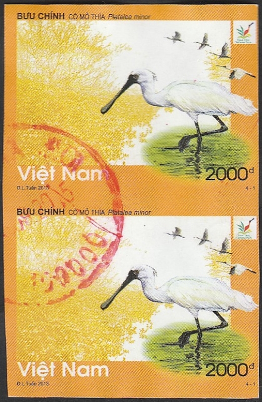 Ave del Parque Nacional de Xuan Thuy