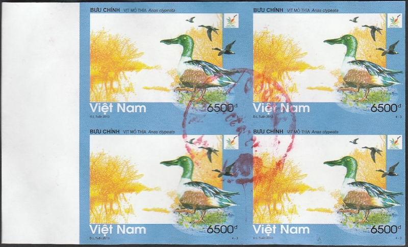 Ave del Parque Nacional de Xuan Thuy