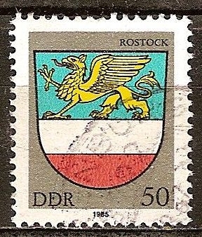 2563 - Escudo de la ciudad de Rostock 